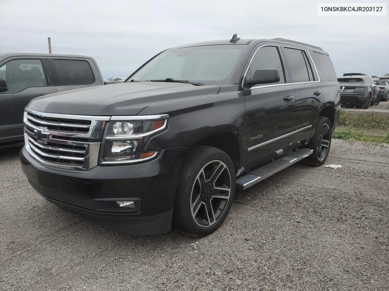 2018 Chevrolet Tahoe K1500 Lt VIN: 1GNSKBKC4JR203127 Lot: 75336714