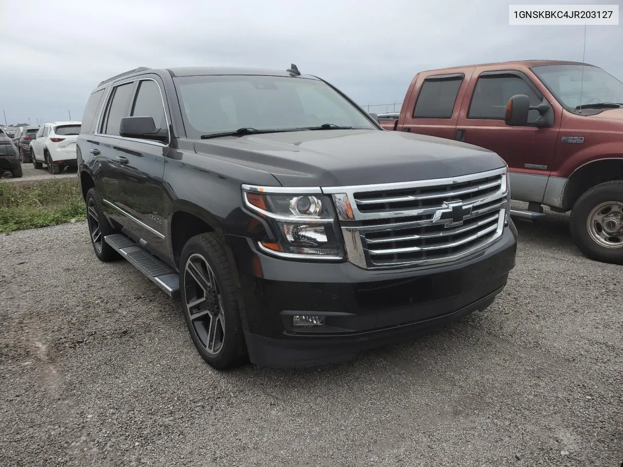 2018 Chevrolet Tahoe K1500 Lt VIN: 1GNSKBKC4JR203127 Lot: 75336714