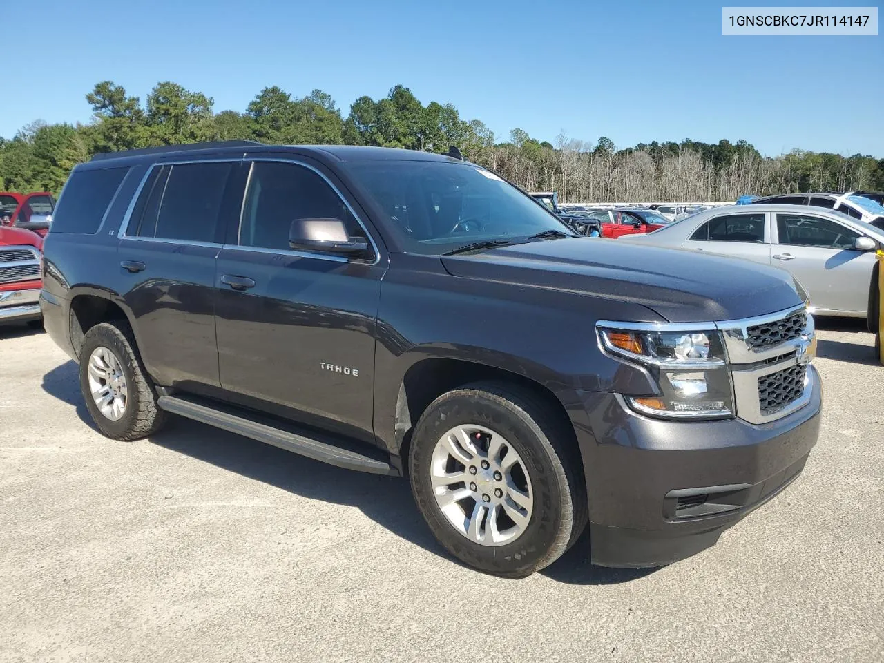 1GNSCBKC7JR114147 2018 Chevrolet Tahoe C1500 Lt