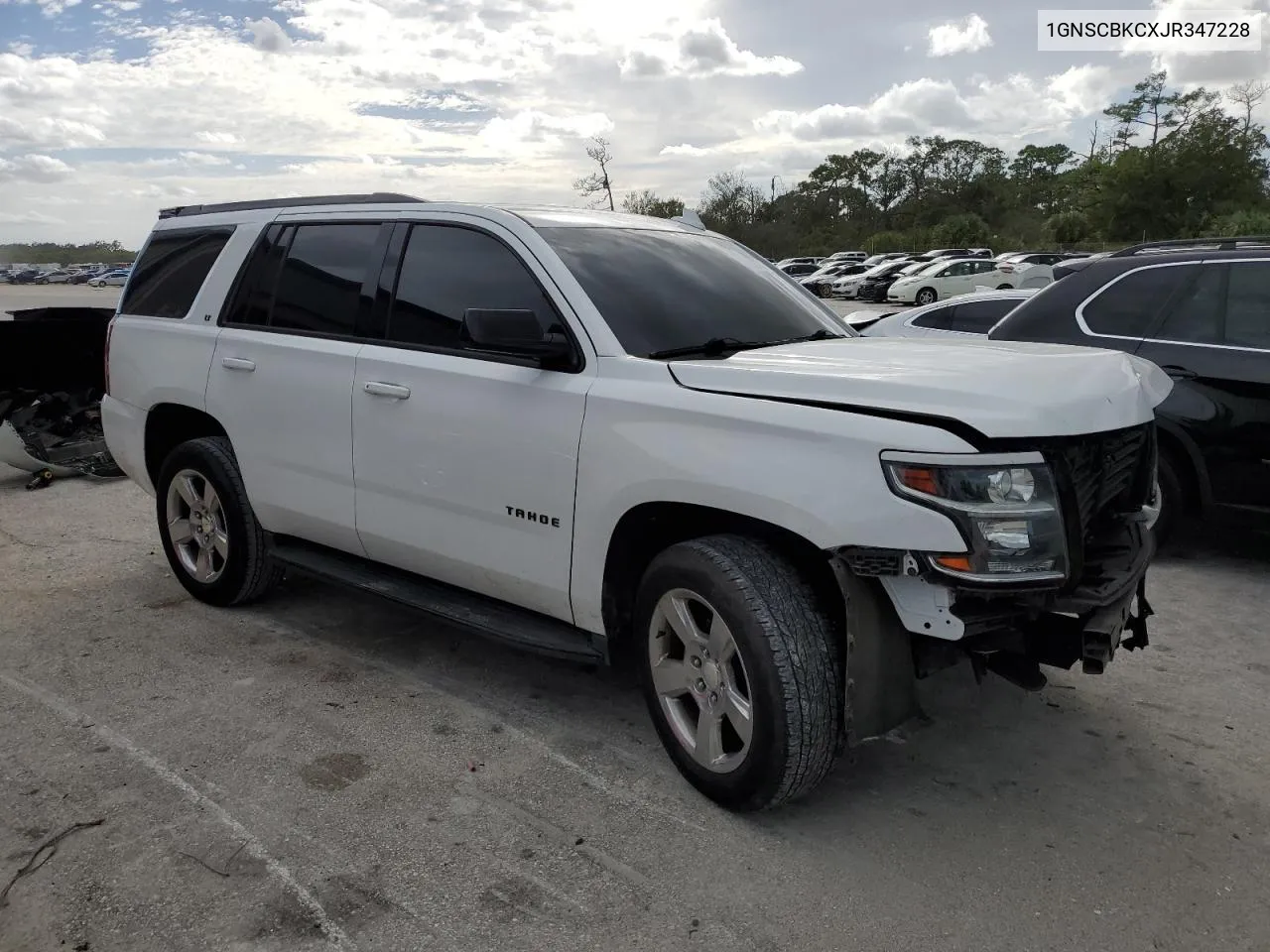 2018 Chevrolet Tahoe C1500 Lt VIN: 1GNSCBKCXJR347228 Lot: 76127914