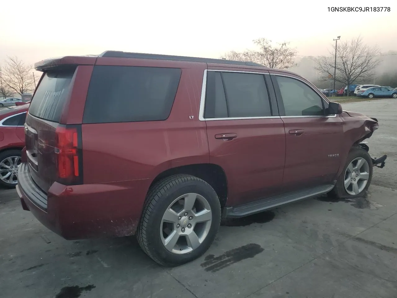 2018 Chevrolet Tahoe K1500 Lt VIN: 1GNSKBKC9JR183778 Lot: 76482664