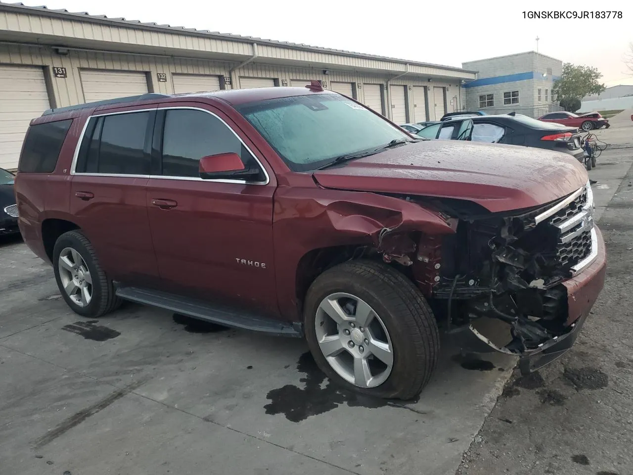 2018 Chevrolet Tahoe K1500 Lt VIN: 1GNSKBKC9JR183778 Lot: 76482664