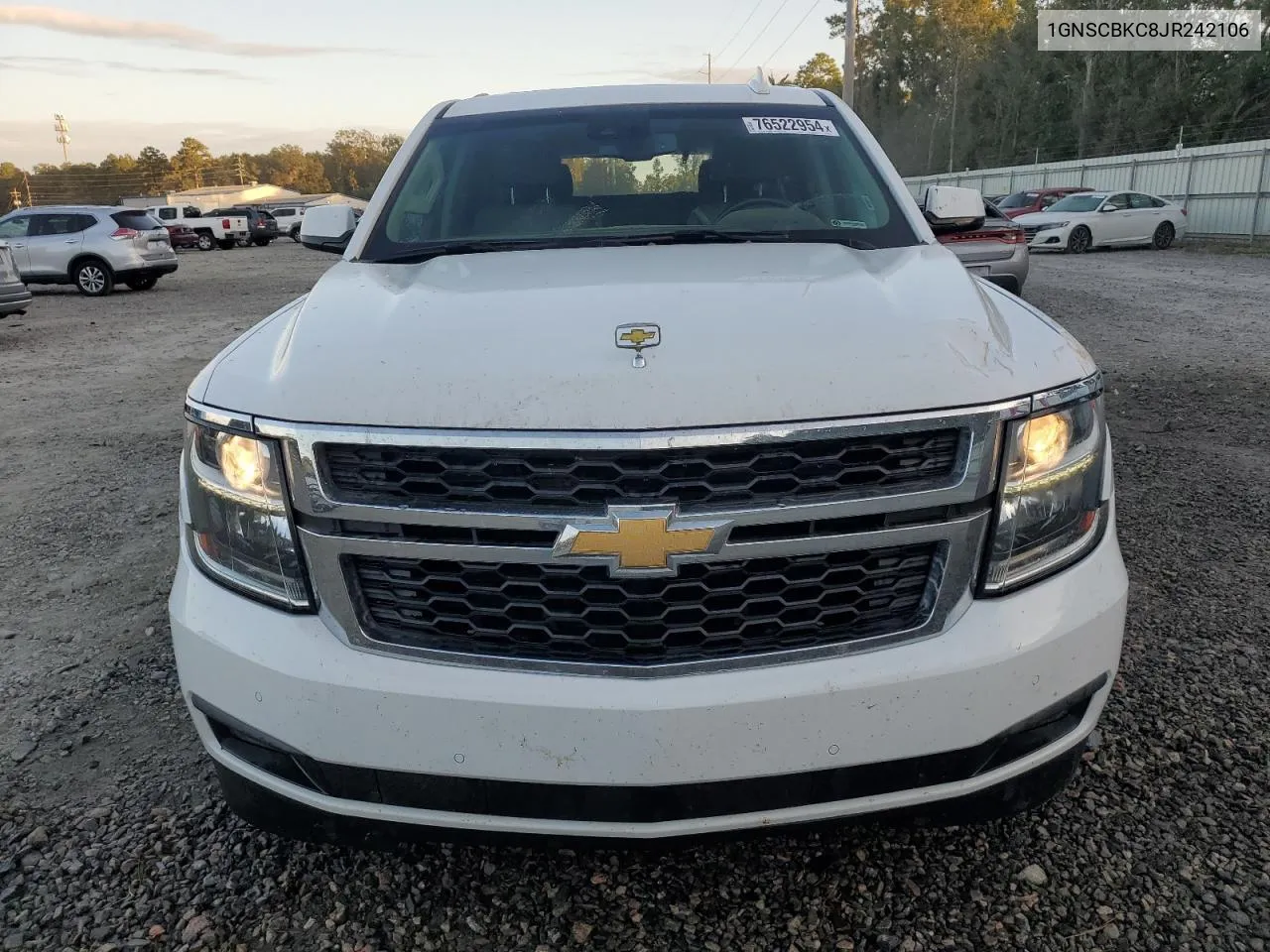 2018 Chevrolet Tahoe C1500 Lt VIN: 1GNSCBKC8JR242106 Lot: 76522954