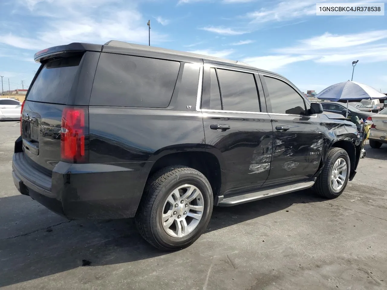 2018 Chevrolet Tahoe C1500 Lt VIN: 1GNSCBKC4JR378538 Lot: 76684304