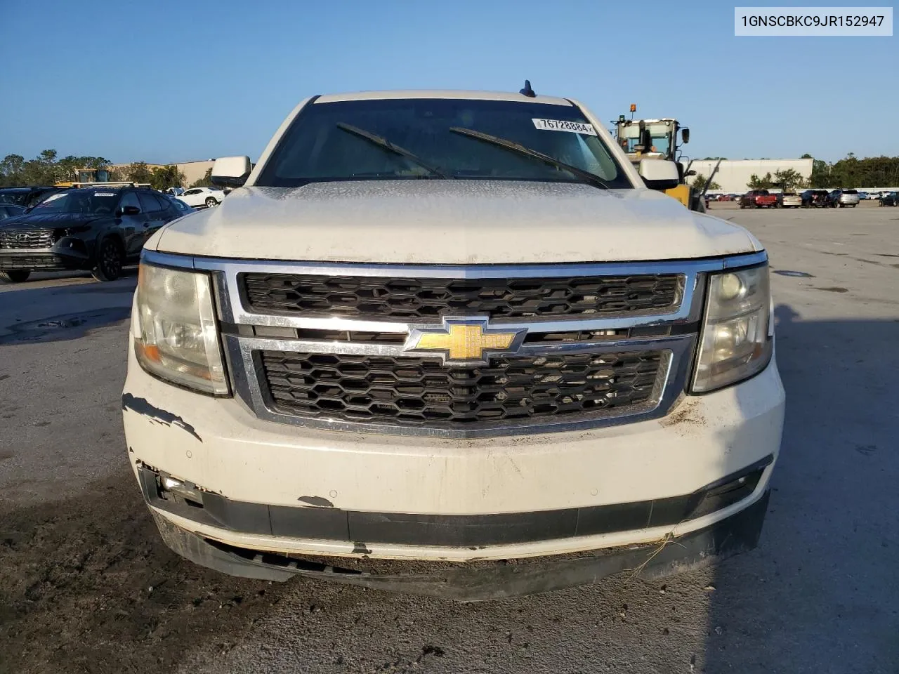 2018 Chevrolet Tahoe C1500 Lt VIN: 1GNSCBKC9JR152947 Lot: 76728884