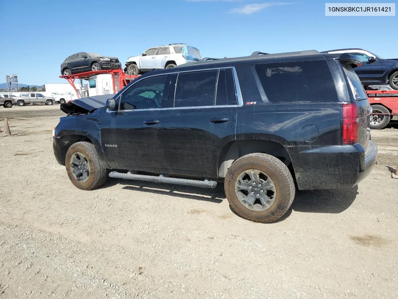 2018 Chevrolet Tahoe K1500 Lt VIN: 1GNSKBKC1JR161421 Lot: 76815894