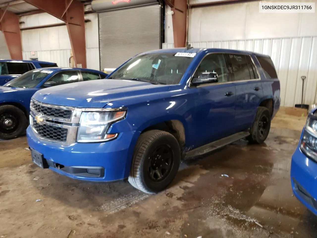 2018 Chevrolet Tahoe Police VIN: 1GNSKDEC9JR311766 Lot: 76998814