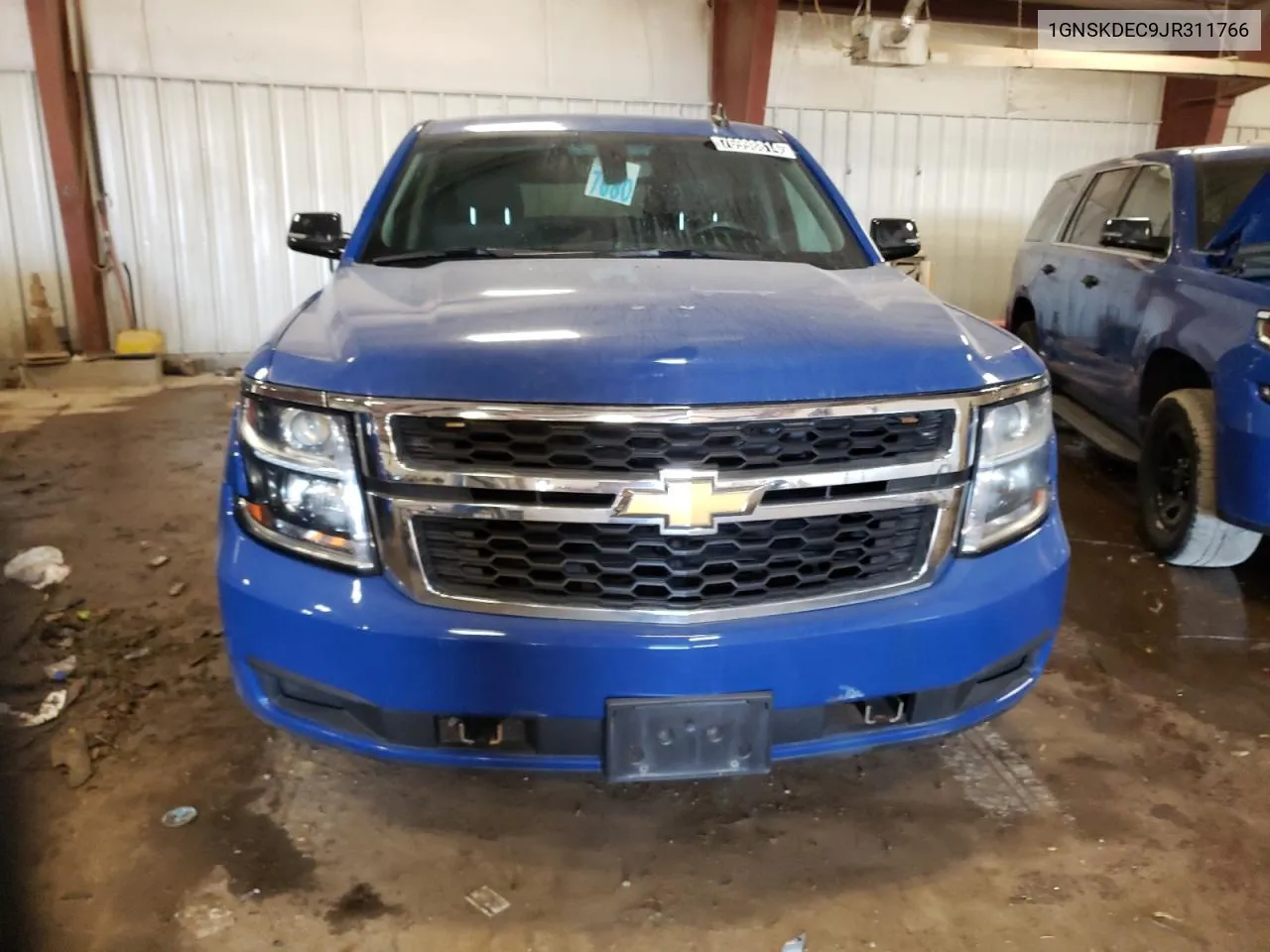 2018 Chevrolet Tahoe Police VIN: 1GNSKDEC9JR311766 Lot: 76998814