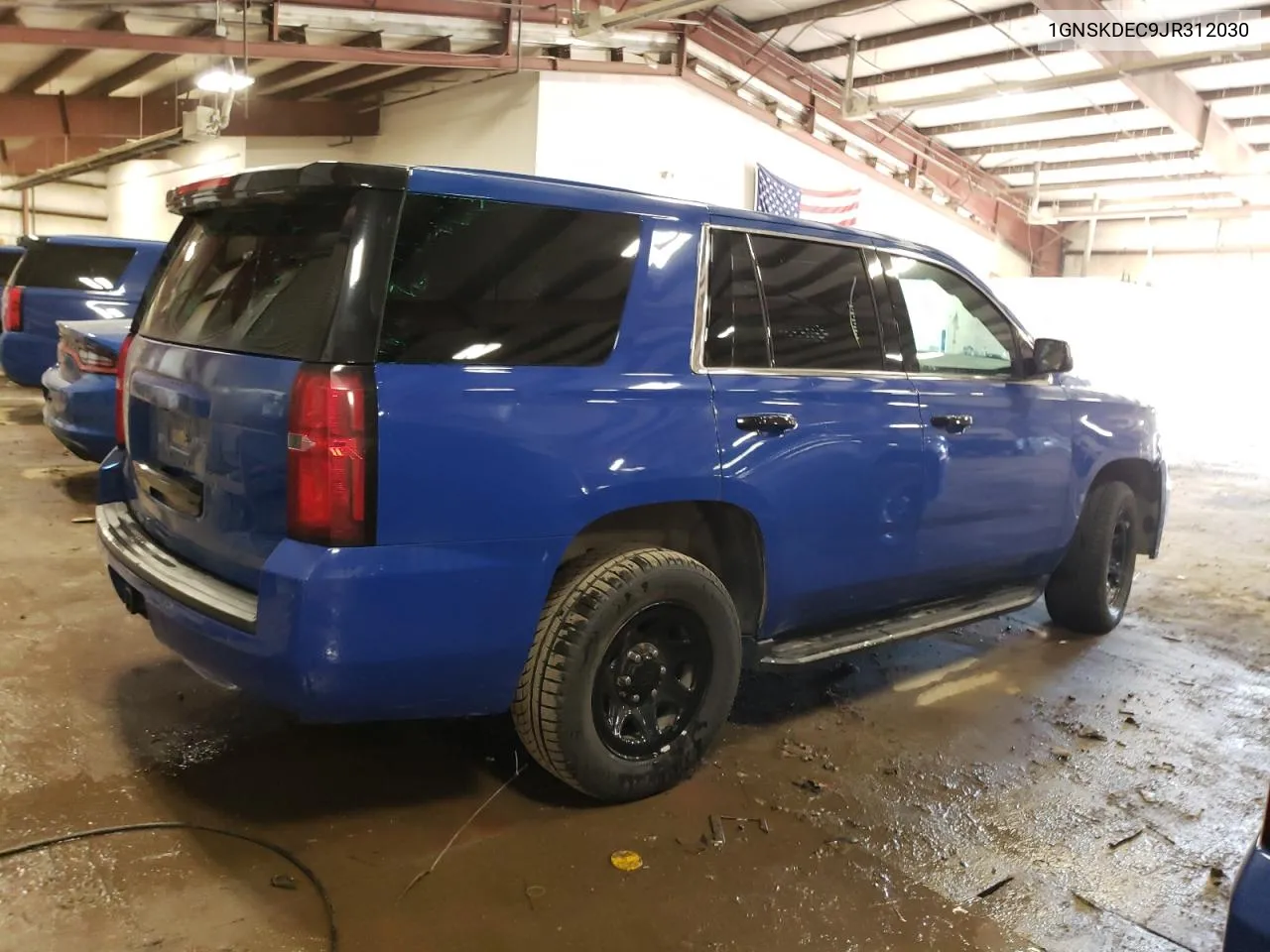 2018 Chevrolet Tahoe Police VIN: 1GNSKDEC9JR312030 Lot: 76998844