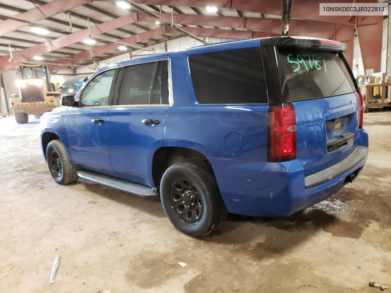 2018 Chevrolet Tahoe Police VIN: 1GNSKDEC3JR322813 Lot: 76998864