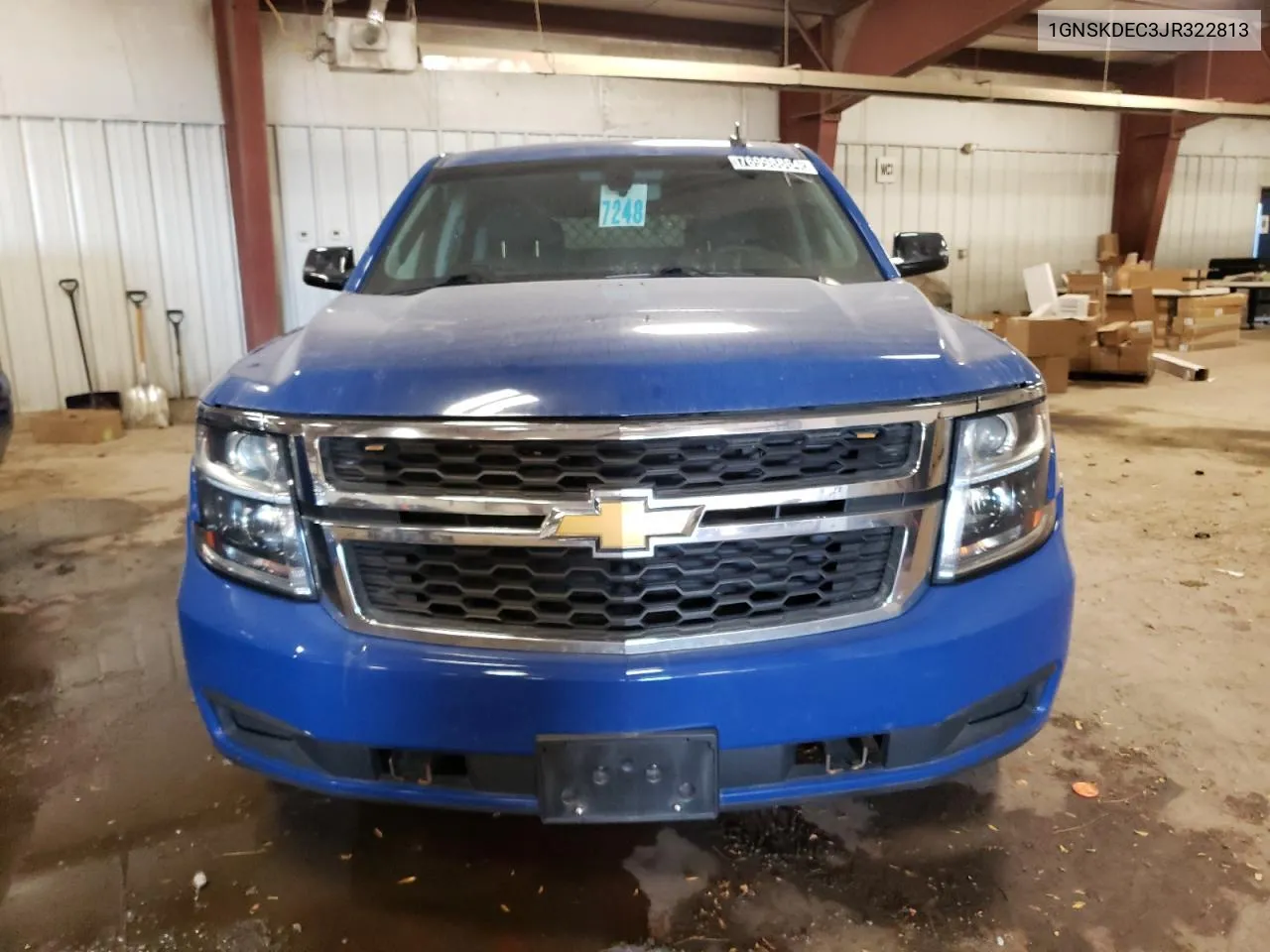 2018 Chevrolet Tahoe Police VIN: 1GNSKDEC3JR322813 Lot: 76998864