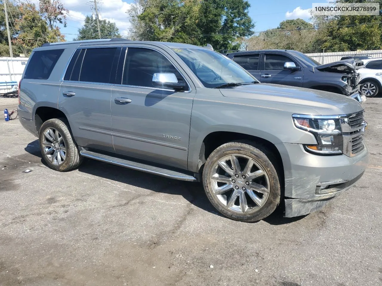 2018 Chevrolet Tahoe C1500 Premier VIN: 1GNSCCKCXJR278899 Lot: 77006384