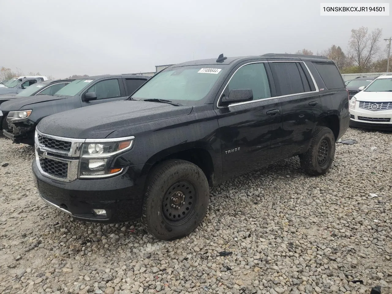 2018 Chevrolet Tahoe K1500 Lt VIN: 1GNSKBKCXJR194501 Lot: 77488644