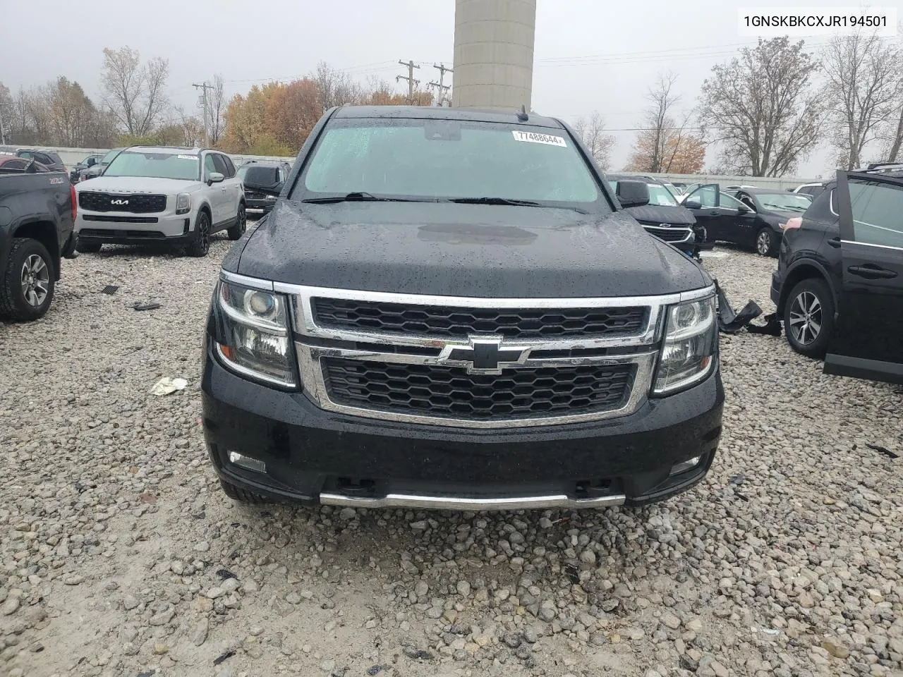 2018 Chevrolet Tahoe K1500 Lt VIN: 1GNSKBKCXJR194501 Lot: 77488644