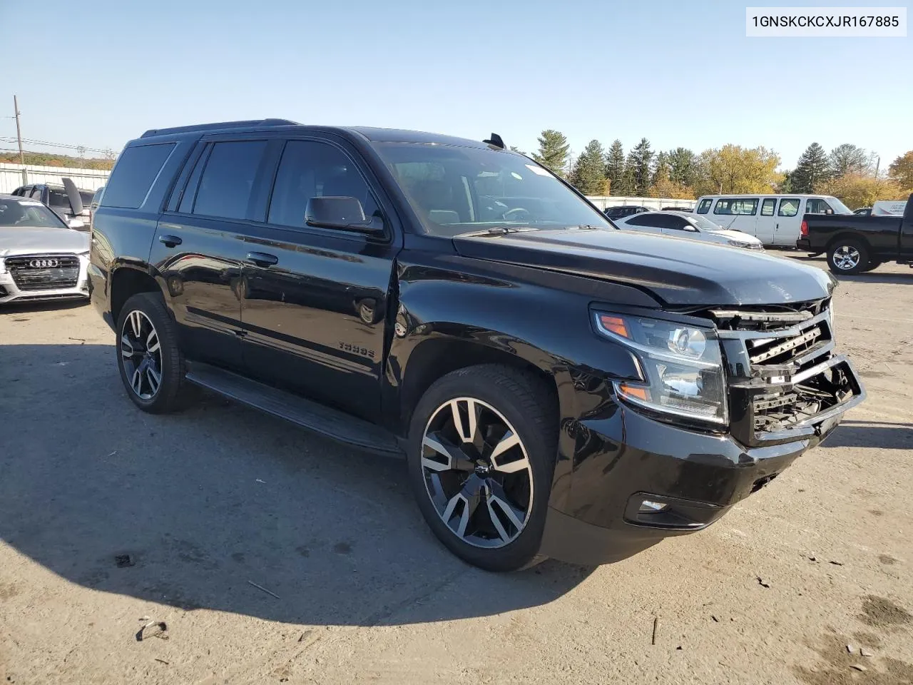 2018 Chevrolet Tahoe K1500 Premier VIN: 1GNSKCKCXJR167885 Lot: 77595754