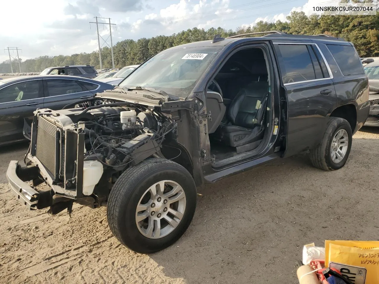 2018 Chevrolet Tahoe K1500 Lt VIN: 1GNSKBKC9JR207044 Lot: 78146904