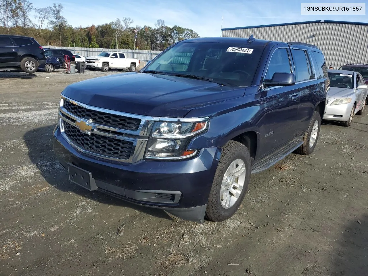 2018 Chevrolet Tahoe C1500 Lt VIN: 1GNSCBKC9JR161857 Lot: 78600424