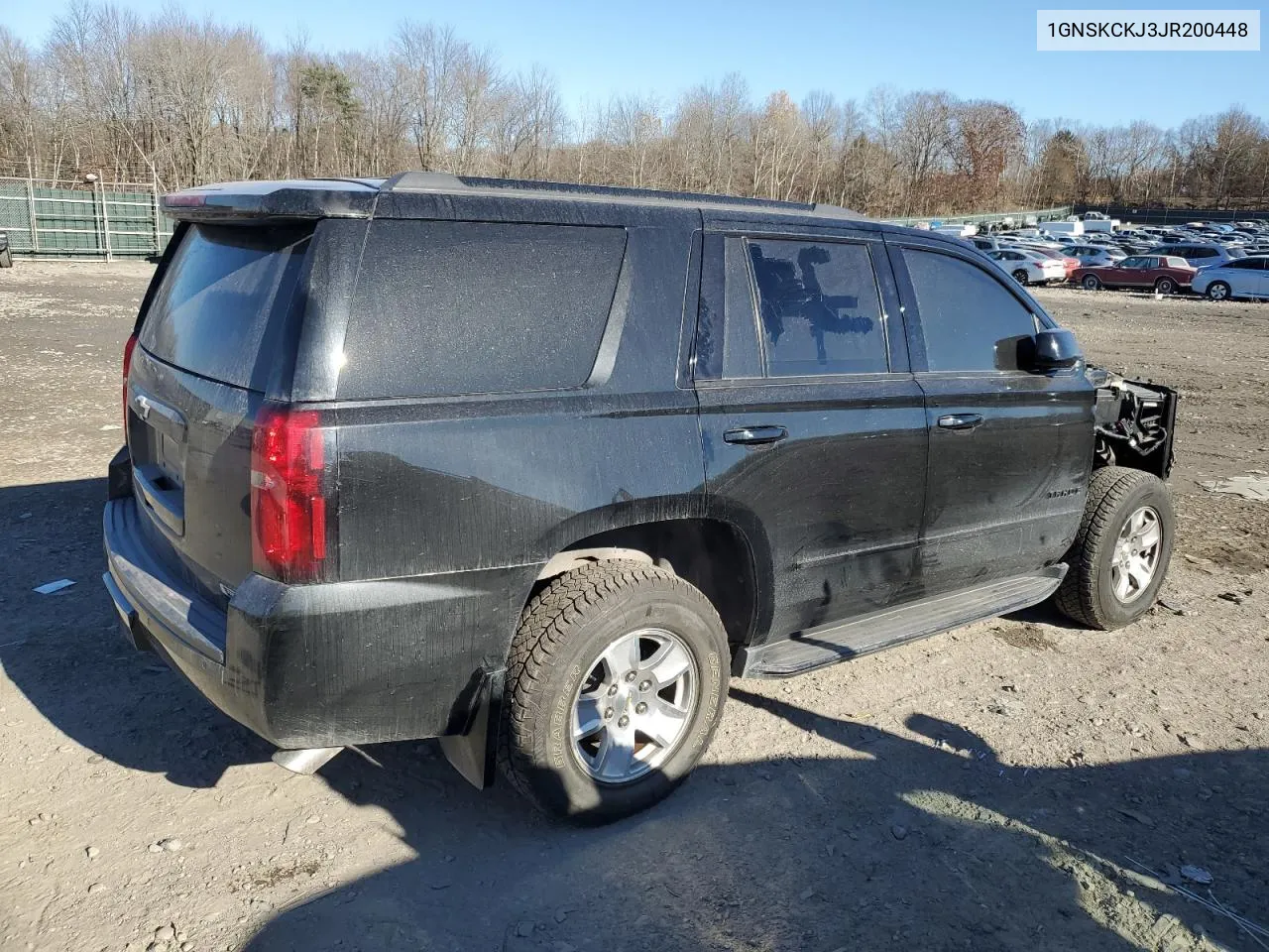 2018 Chevrolet Tahoe K1500 Premier VIN: 1GNSKCKJ3JR200448 Lot: 79547834