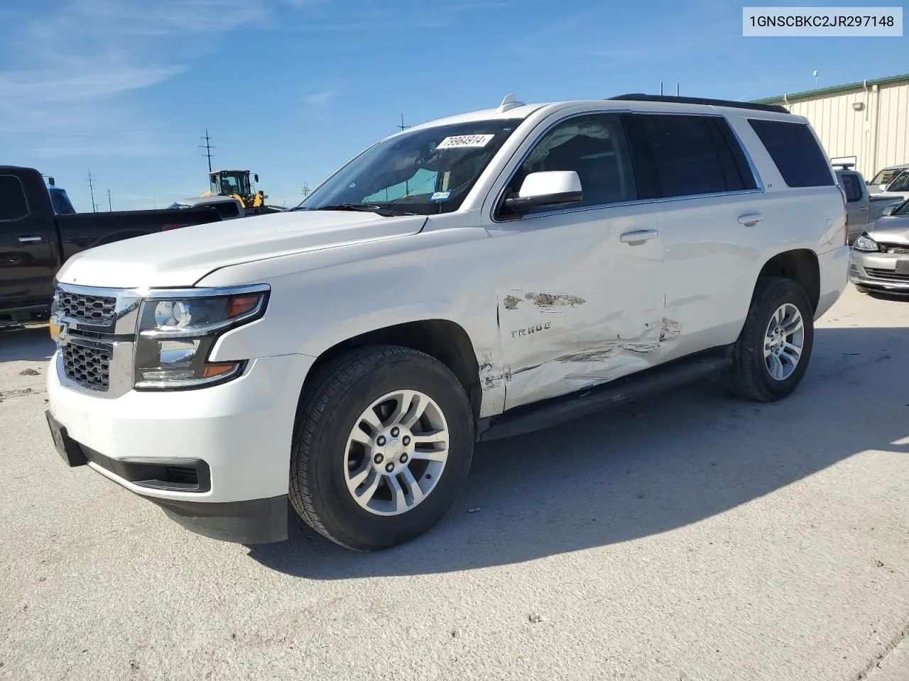 2018 Chevrolet Tahoe C1500 Lt VIN: 1GNSCBKC2JR297148 Lot: 79964914