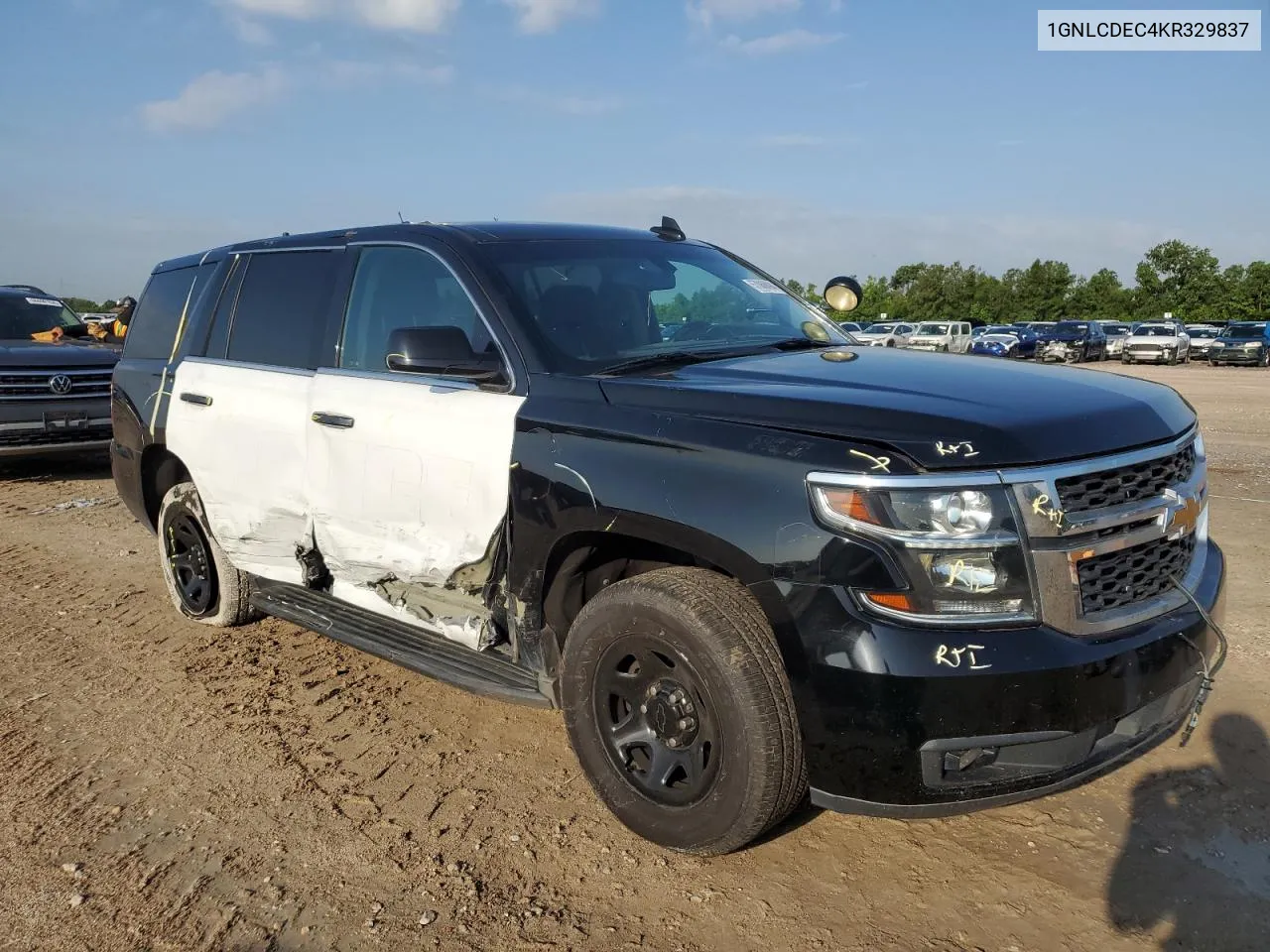 1GNLCDEC4KR329837 2019 Chevrolet Tahoe Police