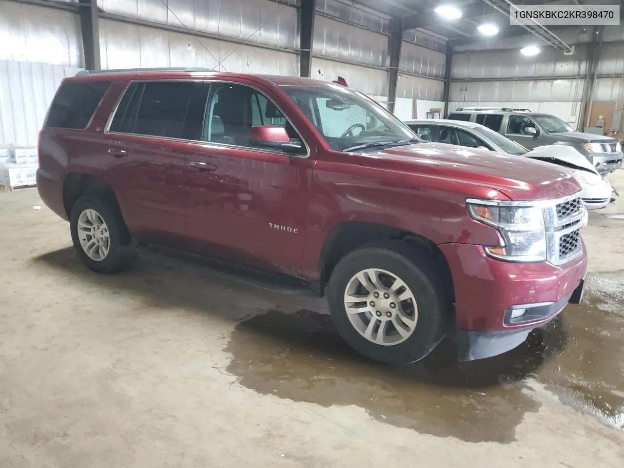 1GNSKBKC2KR398470 2019 Chevrolet Tahoe K1500 Lt