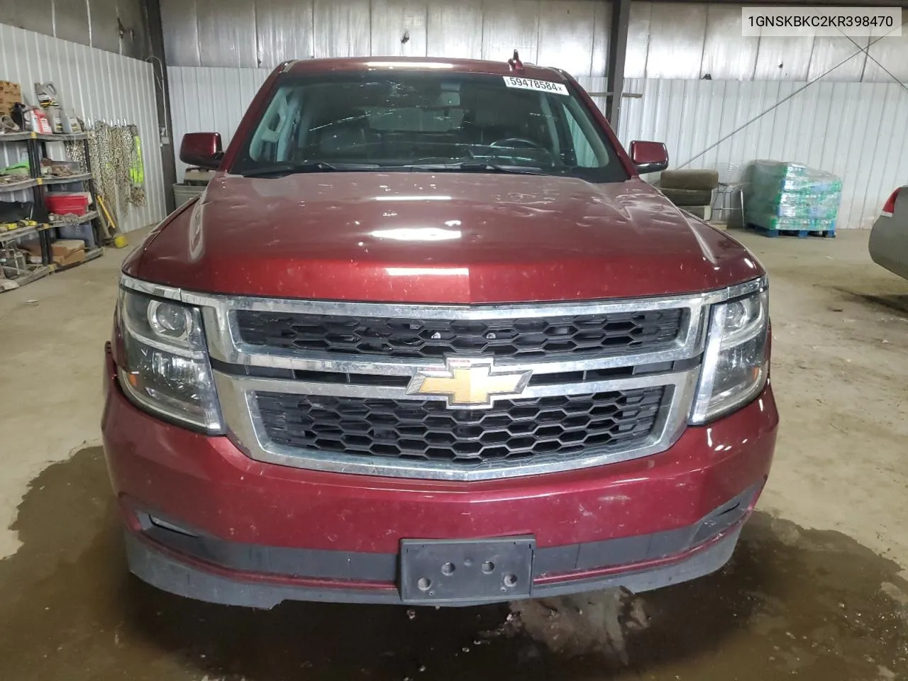 1GNSKBKC2KR398470 2019 Chevrolet Tahoe K1500 Lt