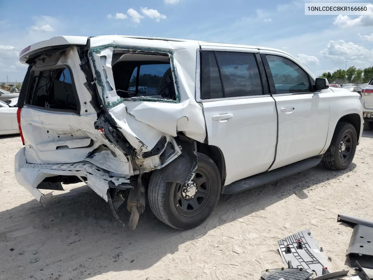 2019 Chevrolet Tahoe Police VIN: 1GNLCDEC8KR166660 Lot: 60944654