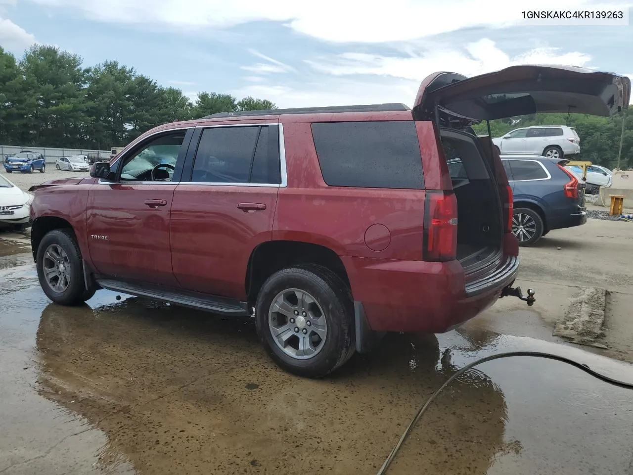 2019 Chevrolet Tahoe K1500 Ls VIN: 1GNSKAKC4KR139263 Lot: 62481844