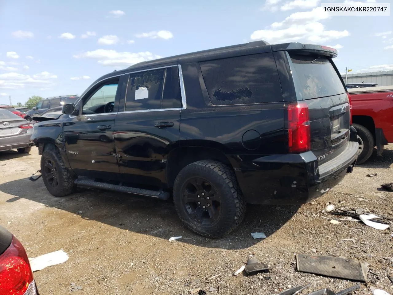 2019 Chevrolet Tahoe K1500 Ls VIN: 1GNSKAKC4KR220747 Lot: 63851504