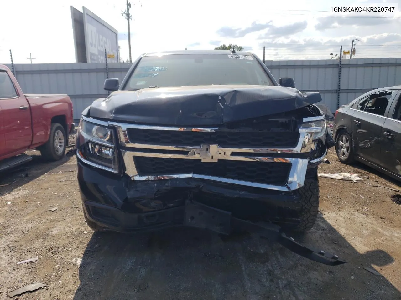 2019 Chevrolet Tahoe K1500 Ls VIN: 1GNSKAKC4KR220747 Lot: 63851504