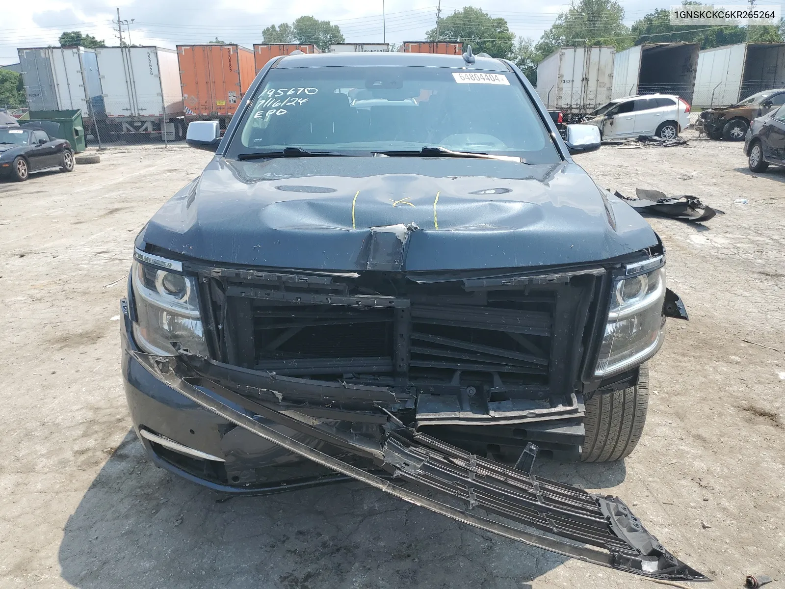 1GNSKCKC6KR265264 2019 Chevrolet Tahoe K1500 Premier