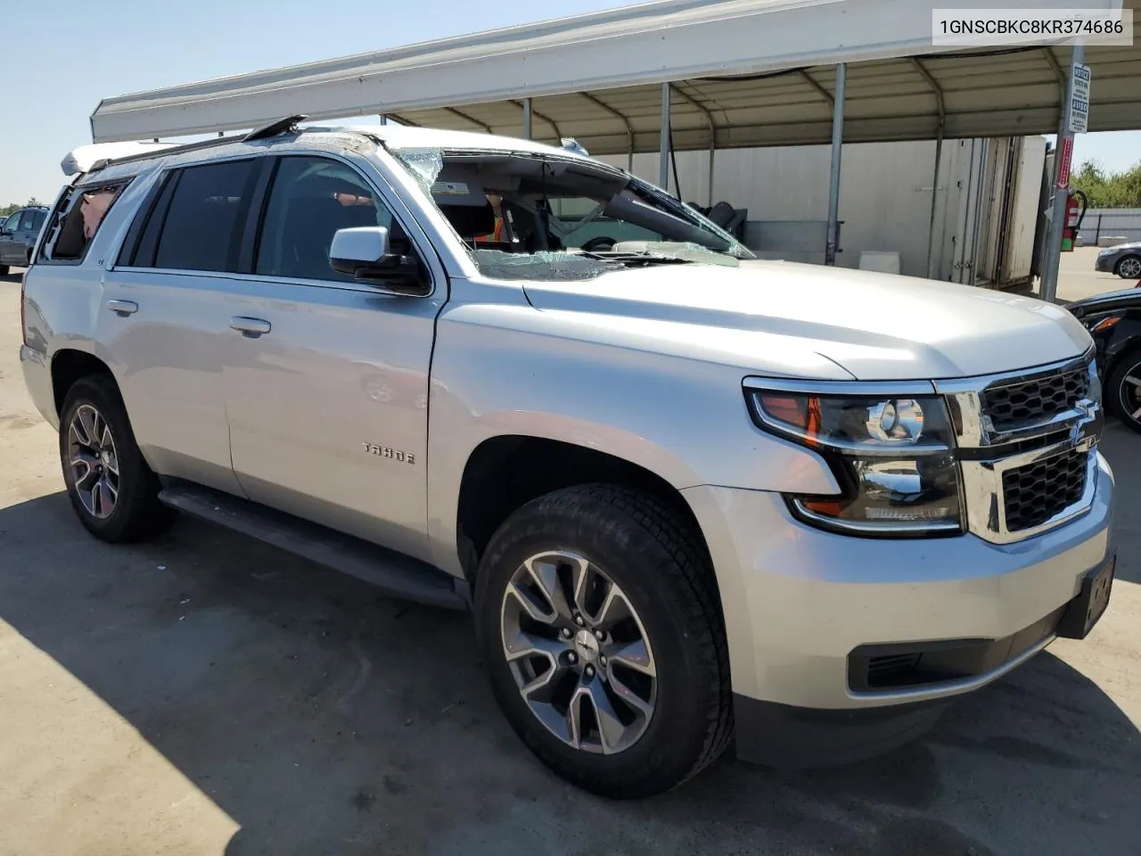 2019 Chevrolet Tahoe C1500 Lt VIN: 1GNSCBKC8KR374686 Lot: 66931504