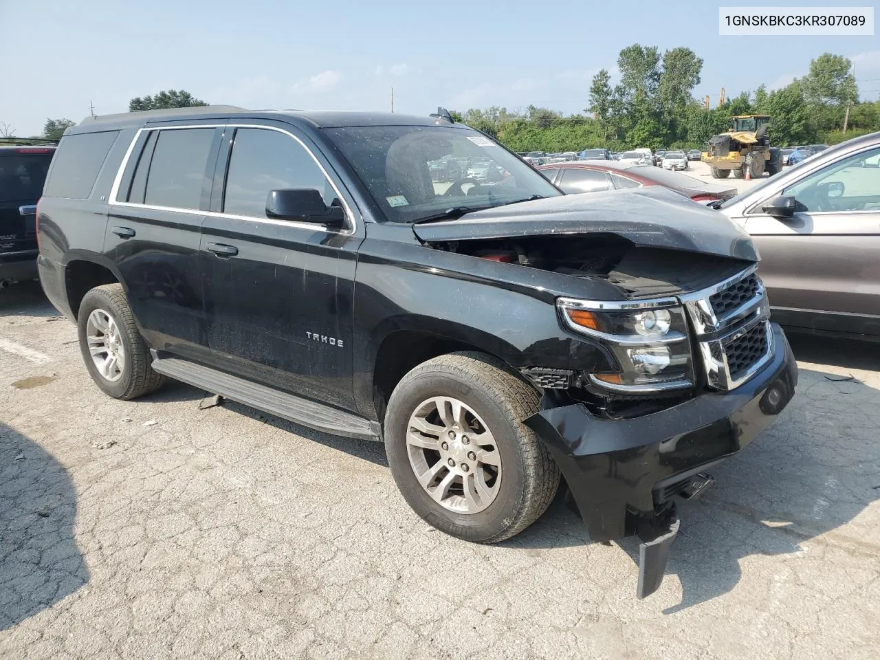 2019 Chevrolet Tahoe K1500 Lt VIN: 1GNSKBKC3KR307089 Lot: 67095874