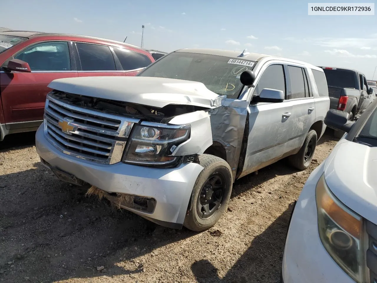 2019 Chevrolet Tahoe Police VIN: 1GNLCDEC9KR172936 Lot: 68144714