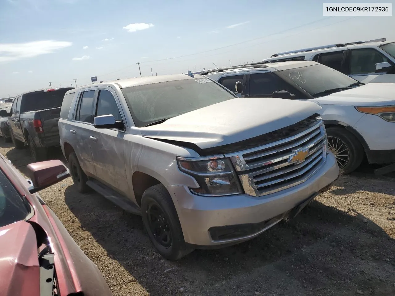 2019 Chevrolet Tahoe Police VIN: 1GNLCDEC9KR172936 Lot: 68144714