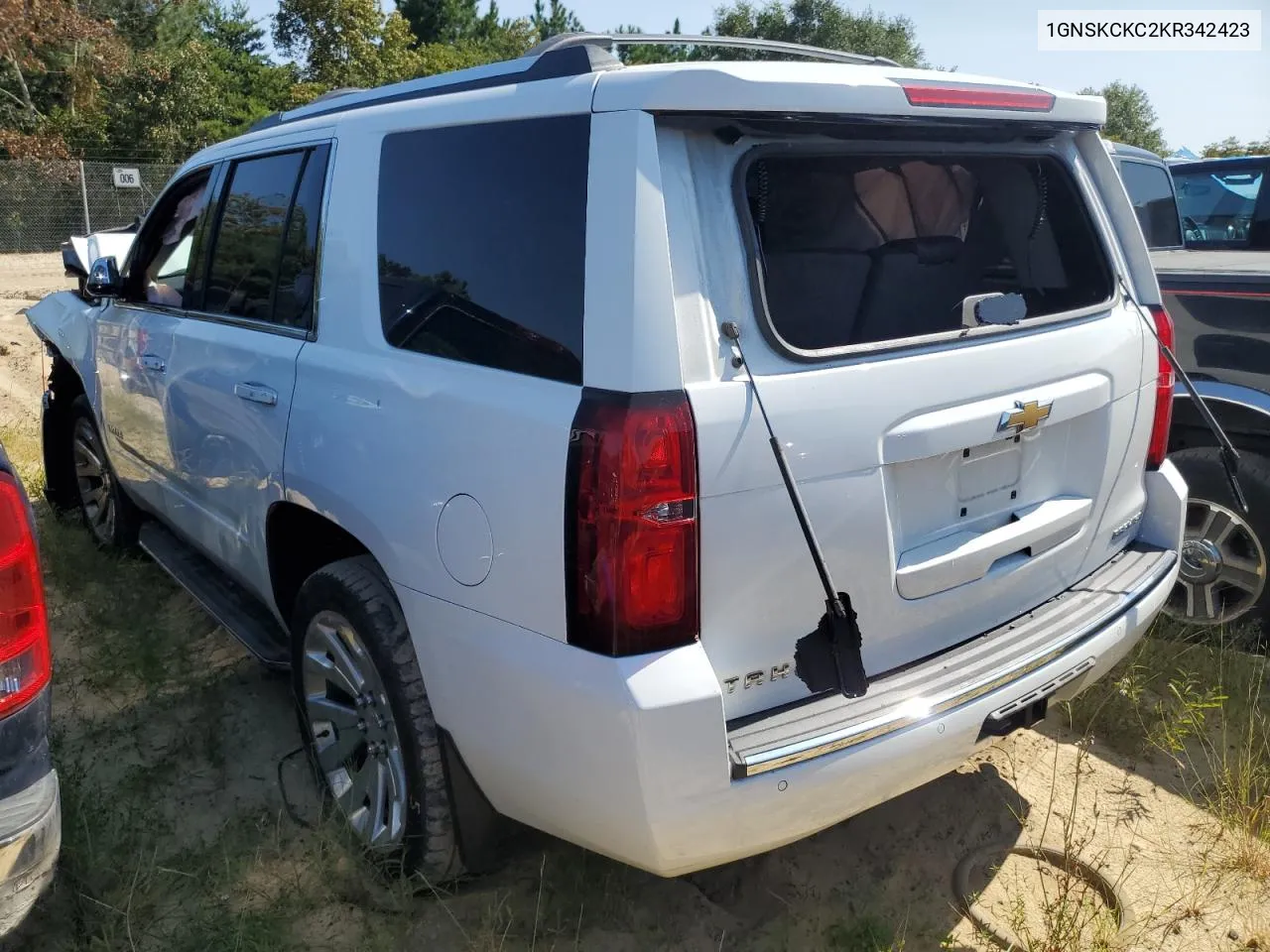 2019 Chevrolet Tahoe K1500 Premier VIN: 1GNSKCKC2KR342423 Lot: 69774644