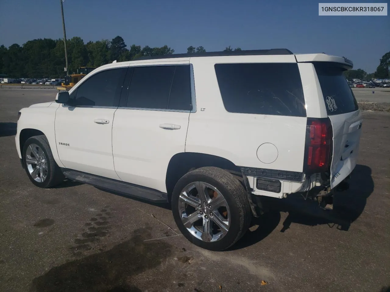 1GNSCBKC8KR318067 2019 Chevrolet Tahoe C1500 Lt