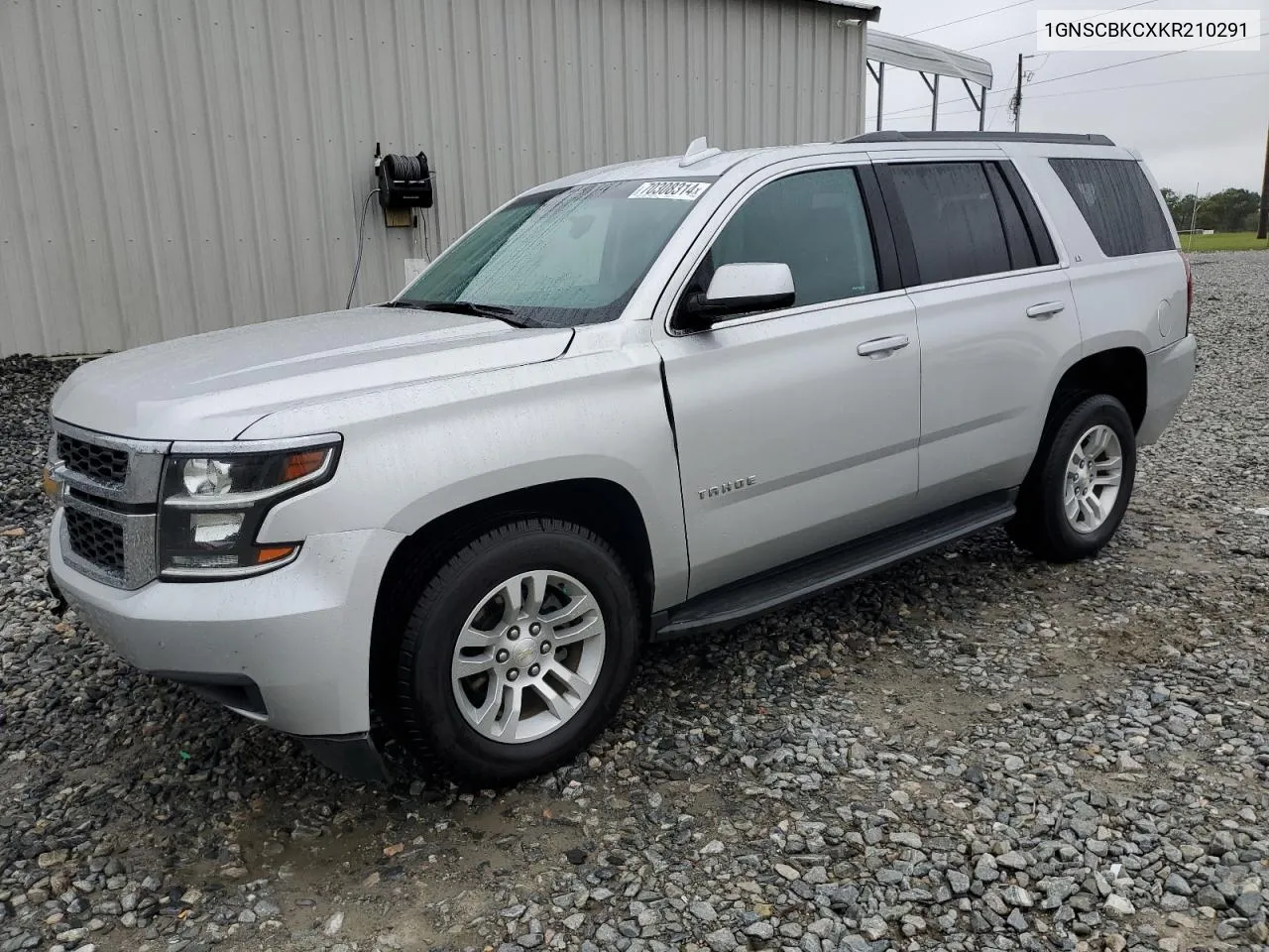 2019 Chevrolet Tahoe C1500 Lt VIN: 1GNSCBKCXKR210291 Lot: 70308314