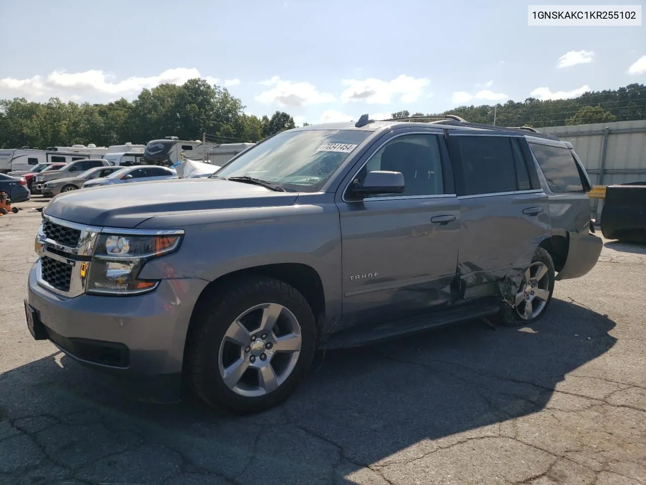 2019 Chevrolet Tahoe K1500 Ls VIN: 1GNSKAKC1KR255102 Lot: 70341454