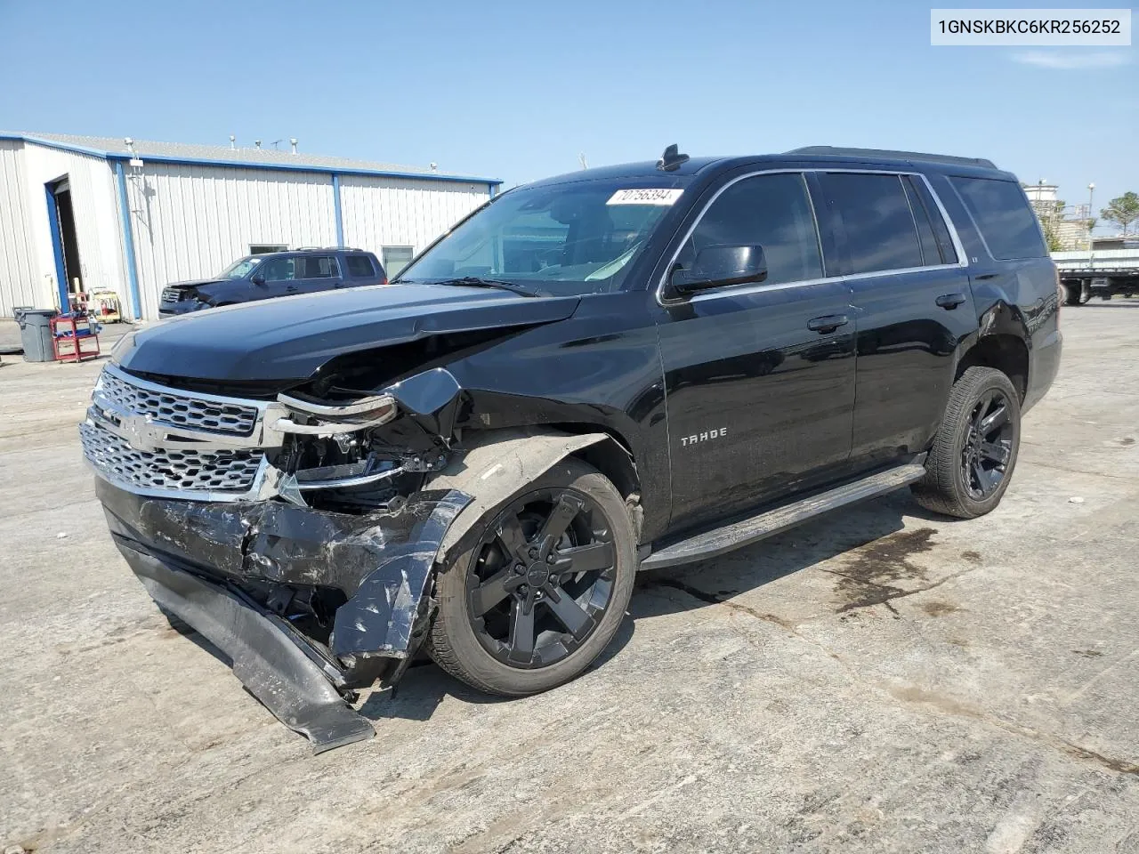 2019 Chevrolet Tahoe K1500 Lt VIN: 1GNSKBKC6KR256252 Lot: 70756394