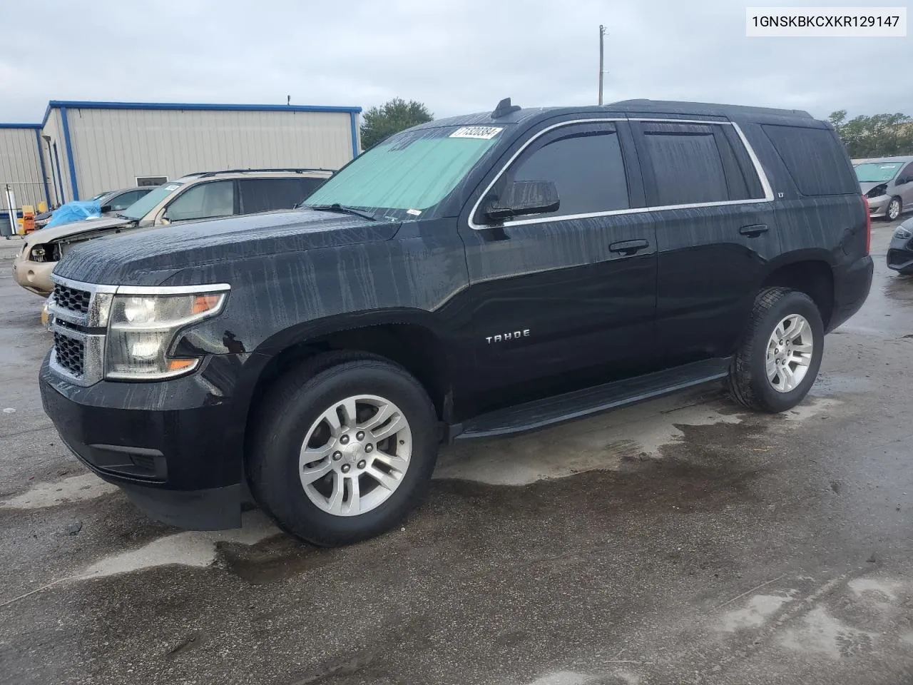 2019 Chevrolet Tahoe K1500 Lt VIN: 1GNSKBKCXKR129147 Lot: 71320384