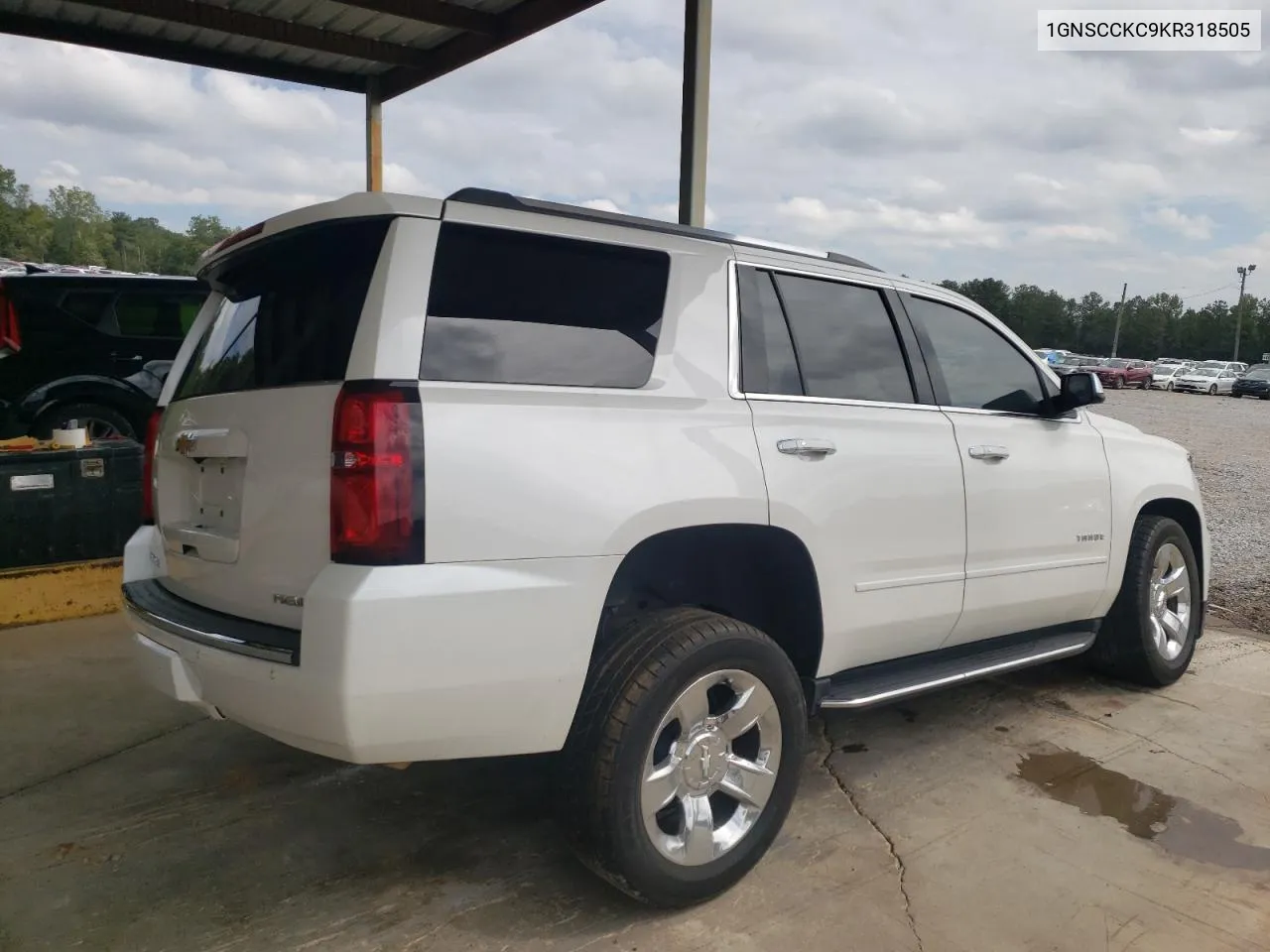 2019 Chevrolet Tahoe C1500 Premier VIN: 1GNSCCKC9KR318505 Lot: 71401204