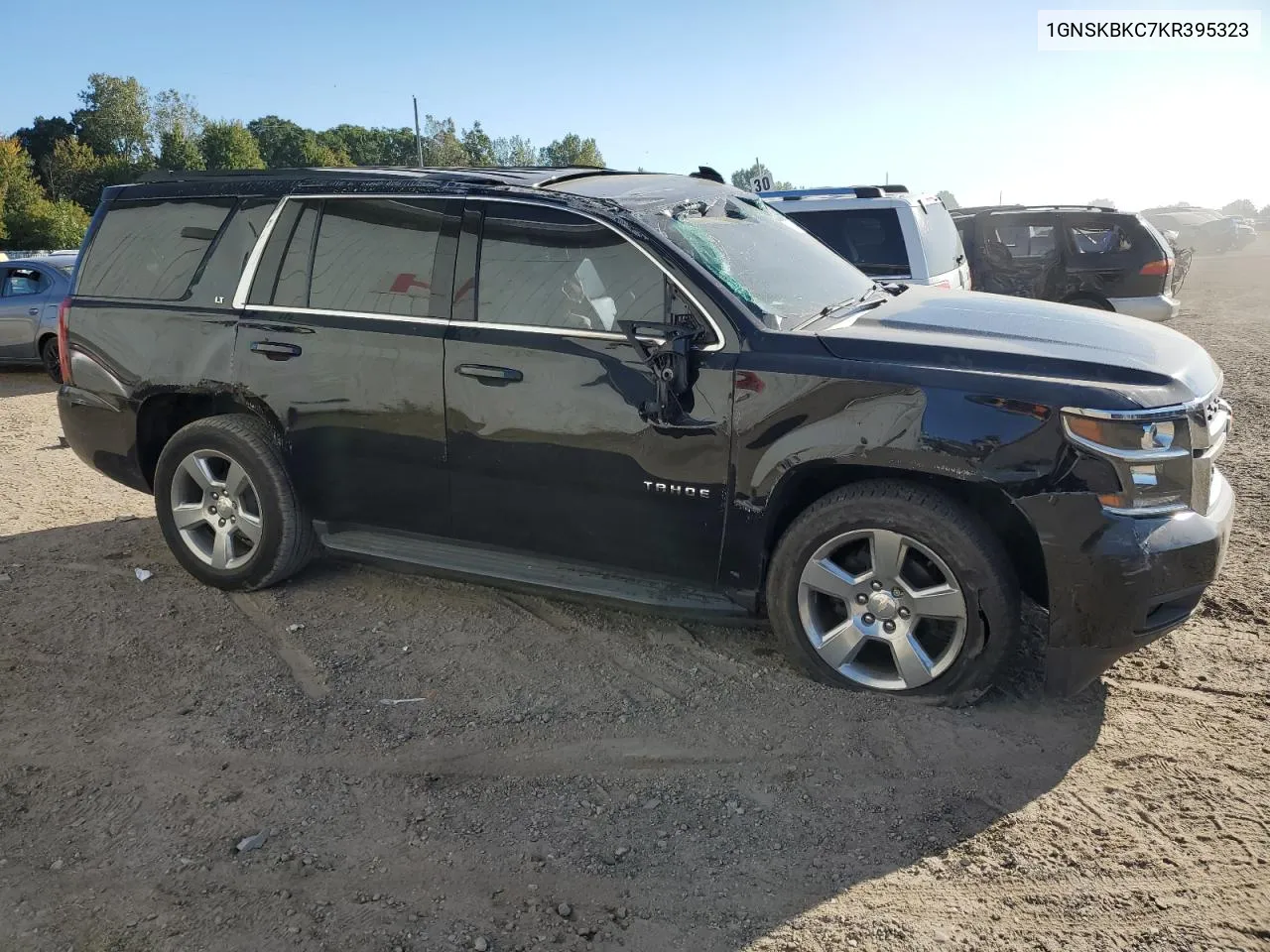 2019 Chevrolet Tahoe K1500 Lt VIN: 1GNSKBKC7KR395323 Lot: 71616444