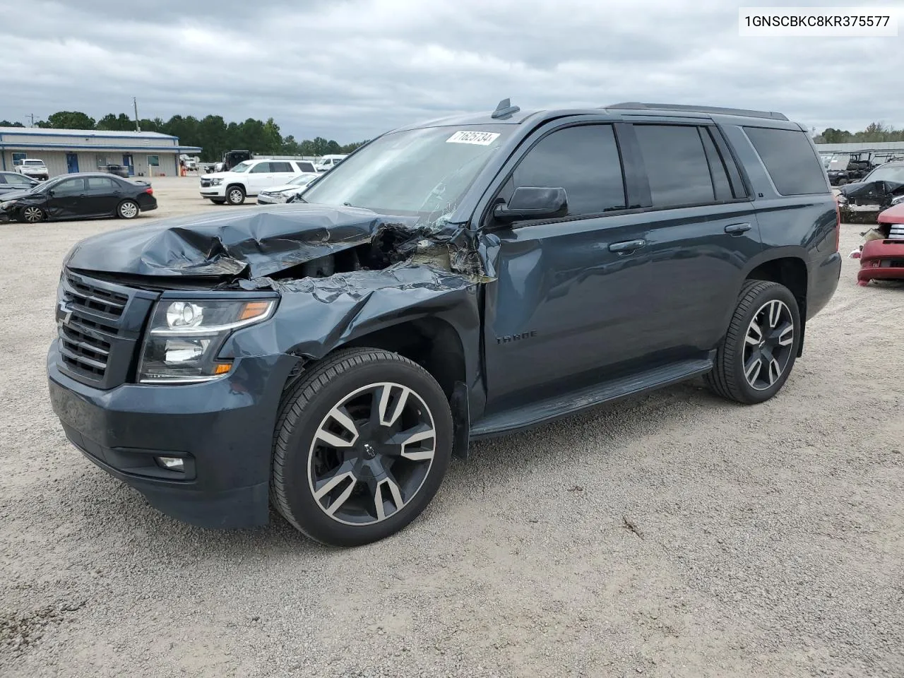 2019 Chevrolet Tahoe C1500 Lt VIN: 1GNSCBKC8KR375577 Lot: 71625734