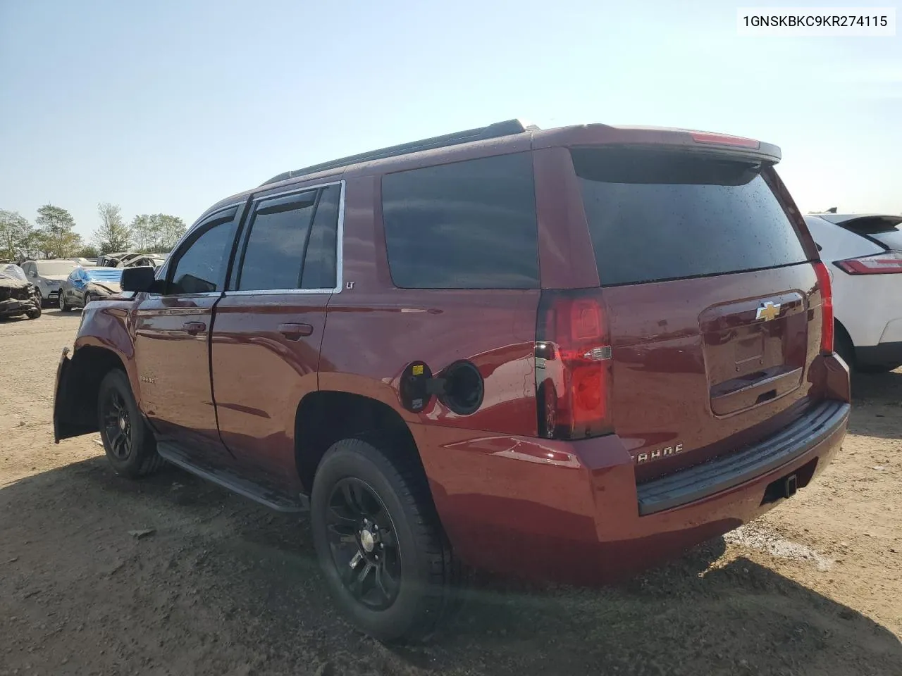 2019 Chevrolet Tahoe K1500 Lt VIN: 1GNSKBKC9KR274115 Lot: 71955494