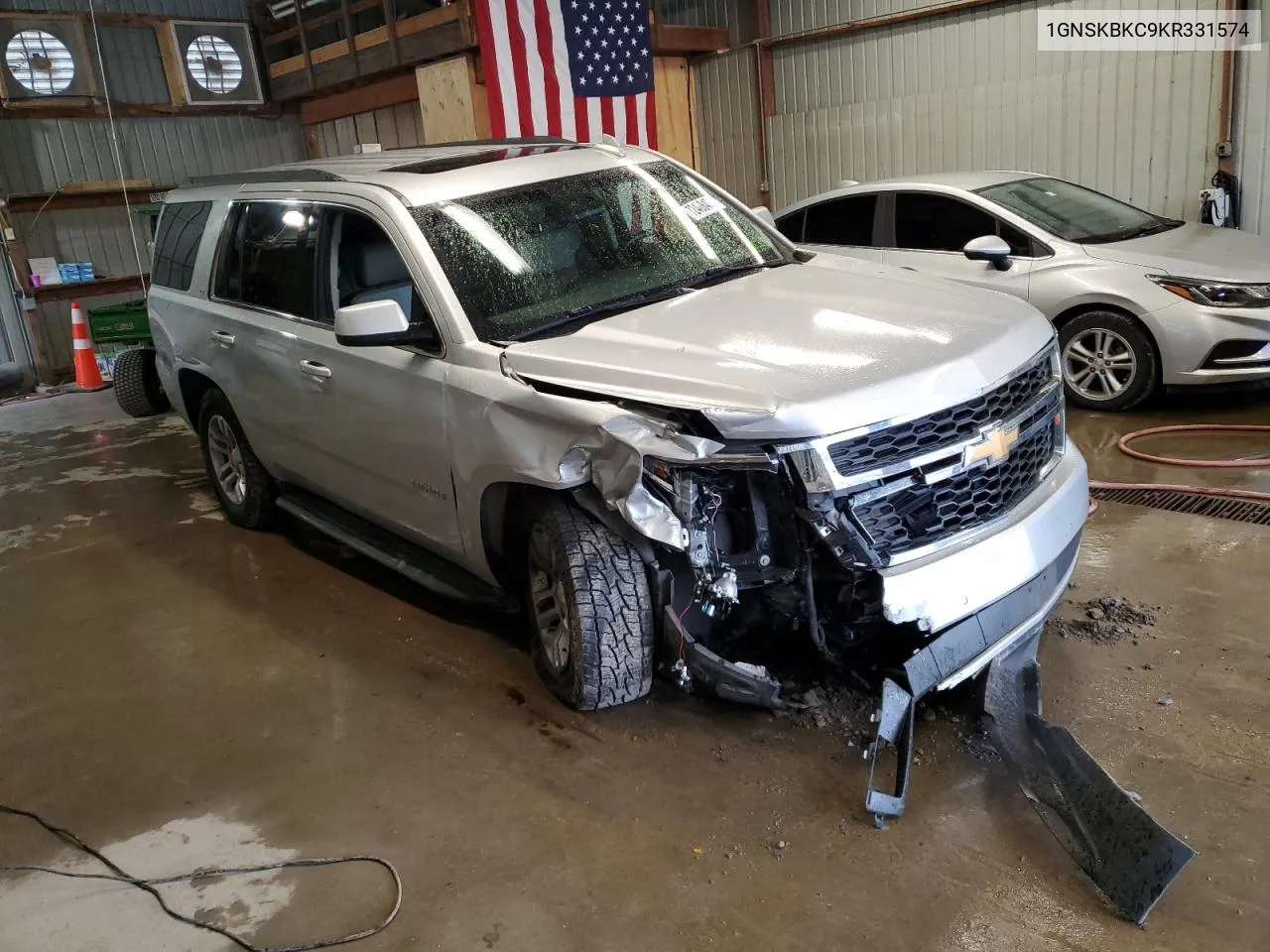 2019 Chevrolet Tahoe K1500 Lt VIN: 1GNSKBKC9KR331574 Lot: 72468454