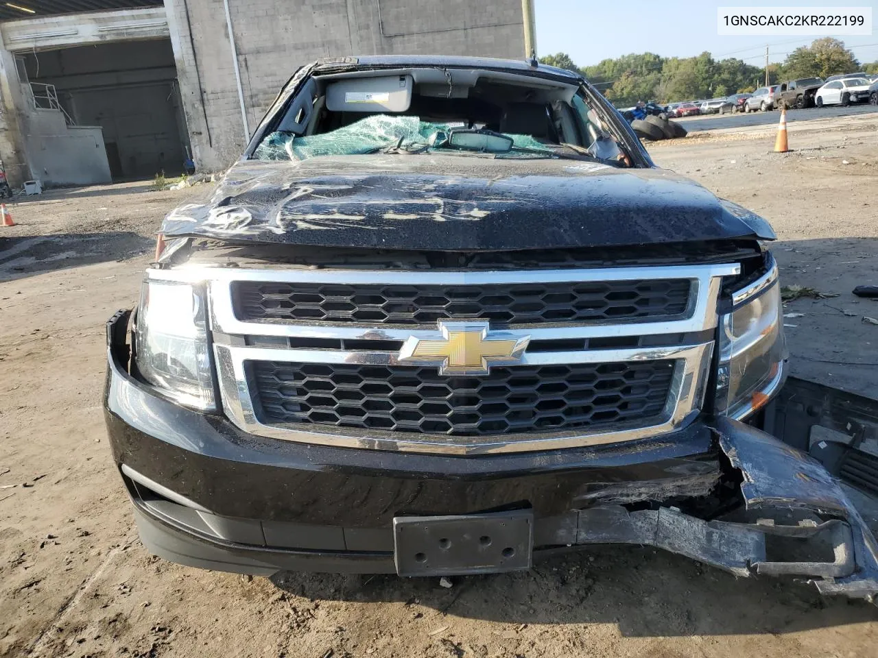 2019 Chevrolet Tahoe C1500 Ls VIN: 1GNSCAKC2KR222199 Lot: 72525754