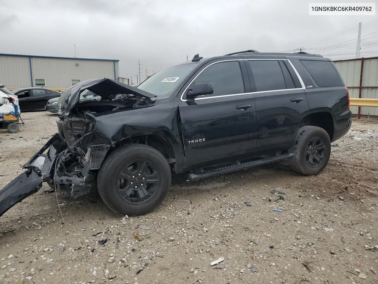 2019 Chevrolet Tahoe K1500 Lt VIN: 1GNSKBKC6KR409762 Lot: 72643894