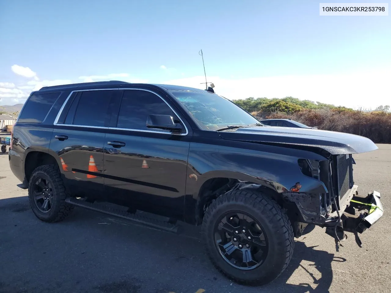 2019 Chevrolet Tahoe C1500 Ls VIN: 1GNSCAKC3KR253798 Lot: 72657864