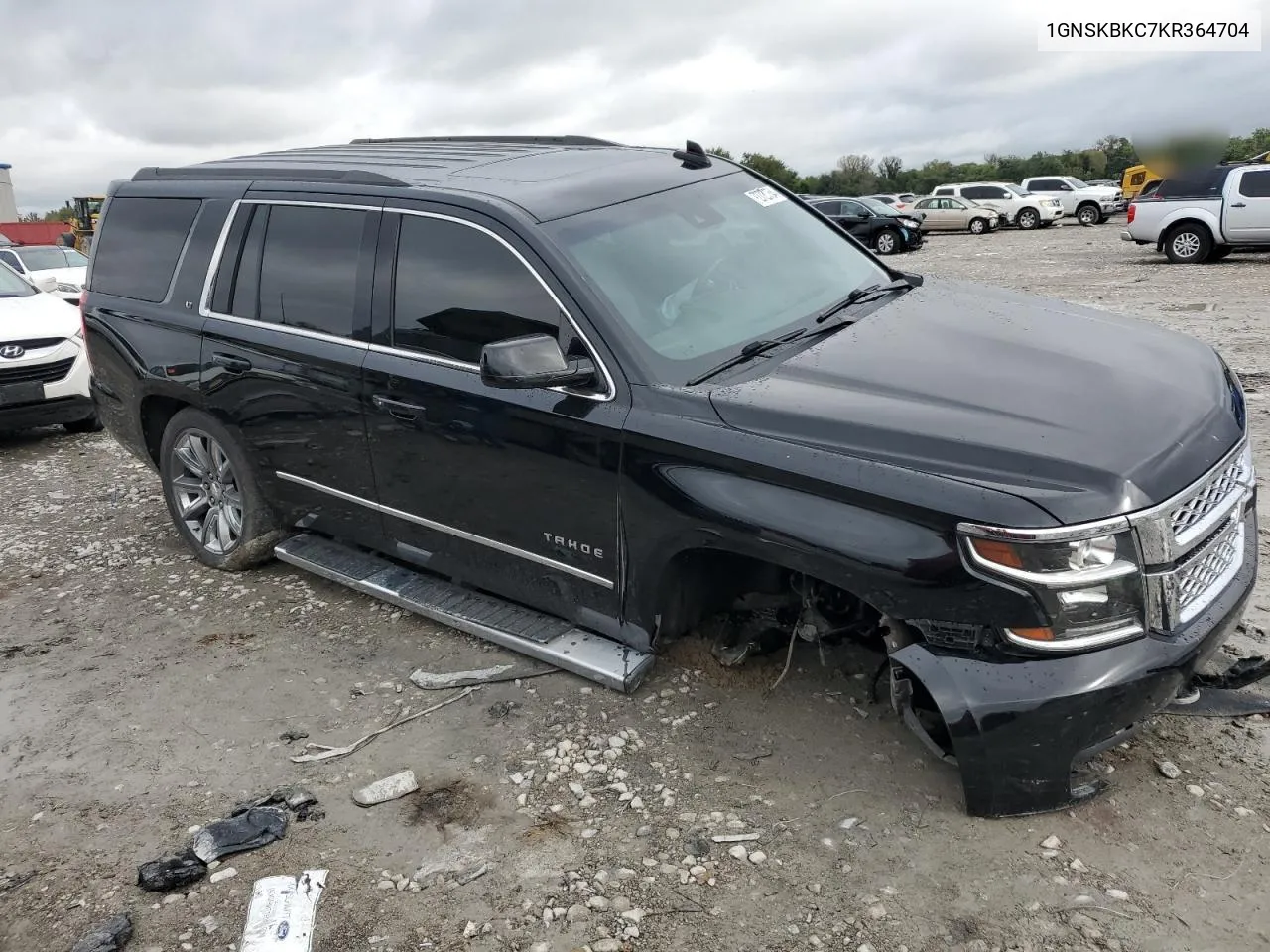 2019 Chevrolet Tahoe K1500 Lt VIN: 1GNSKBKC7KR364704 Lot: 72722754